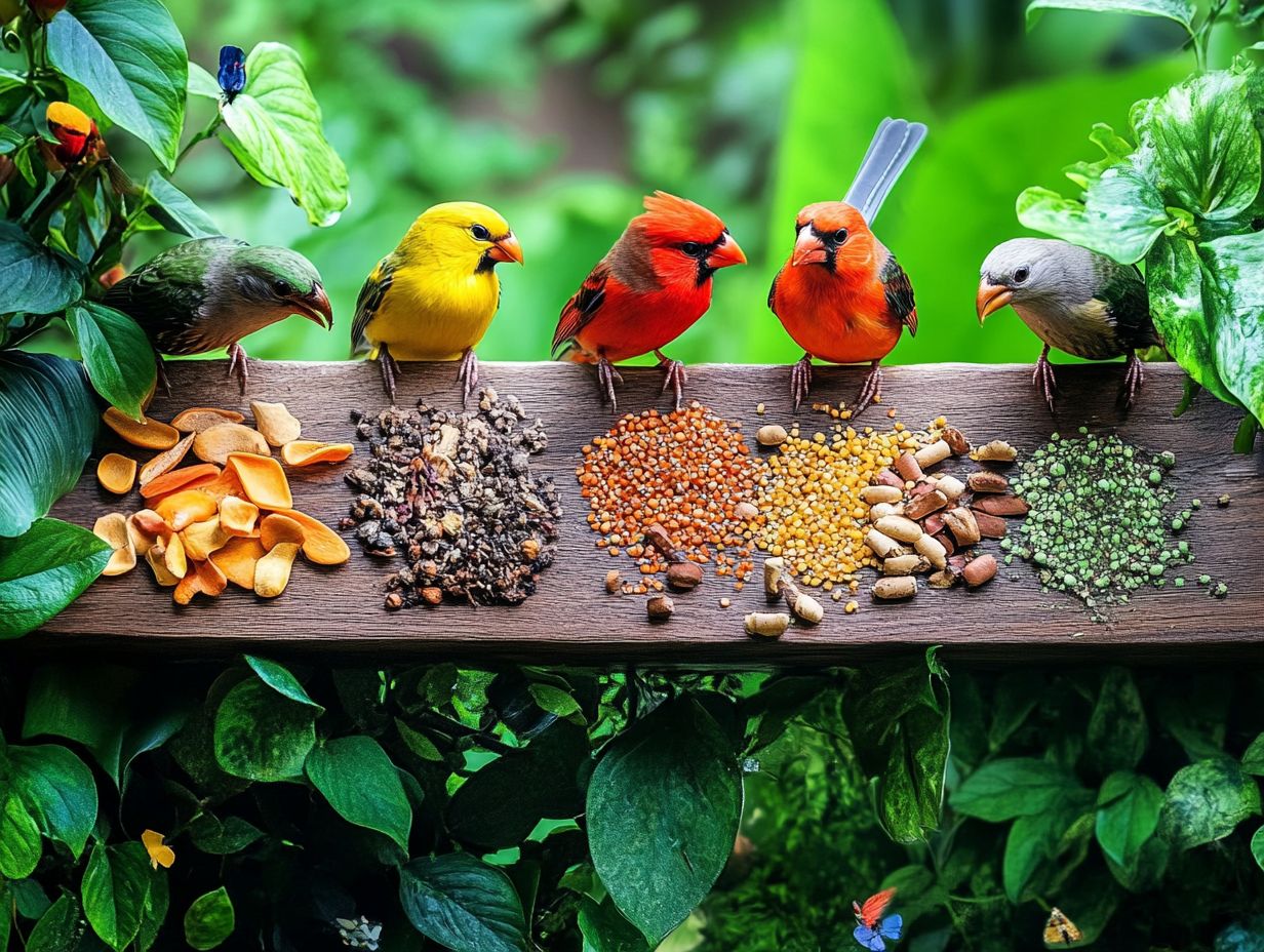 Myth #4: All Birds Eat the Same Food