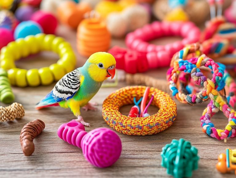 Common Mistakes When Buying Bird Toys