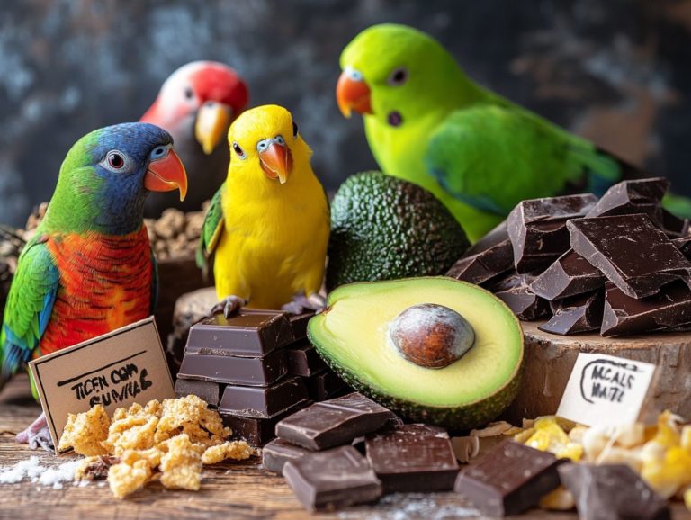 Common Toxic Foods for Birds to Avoid