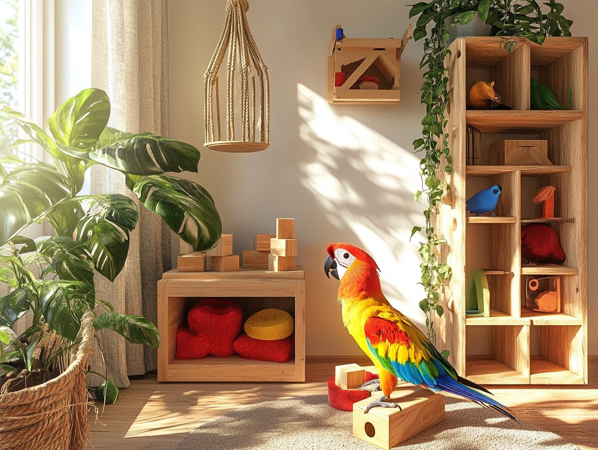 A guide to crafting bird toys