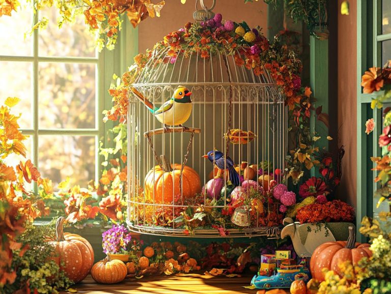 Creating a Seasonal Setup for Your Bird