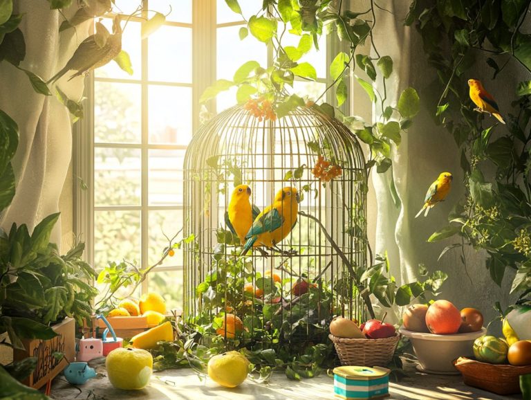 Creating an Ideal Environment for Lovebirds