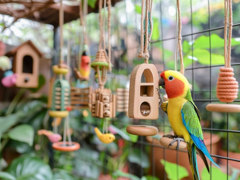 DIY Bird Toys: Fun Projects for You and Your Pet