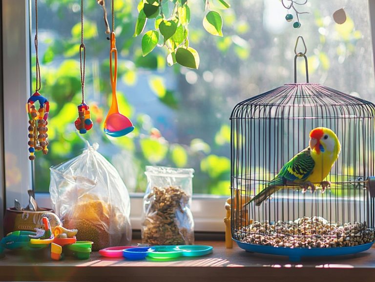 Essential Supplies for Bird Care Setup