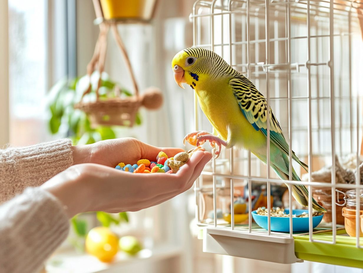 What is a bird wellness routine?