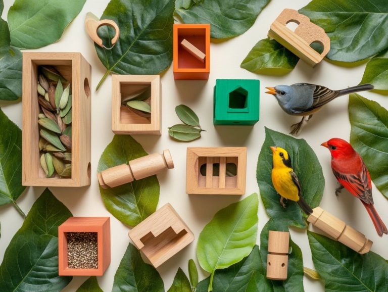 Exploring the Benefits of Foraging Toys for Birds