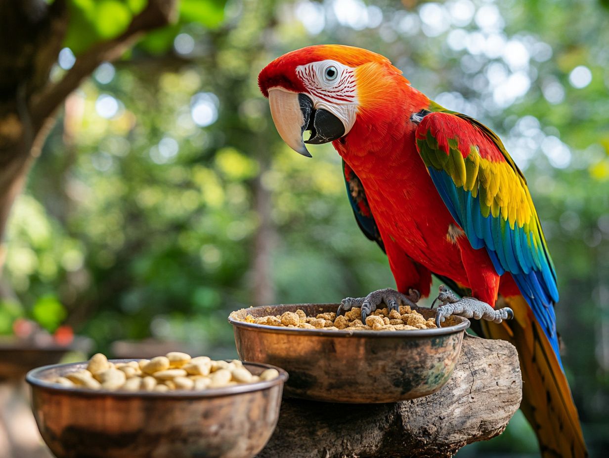 Can I Leave Food Out For My Bird All Day?