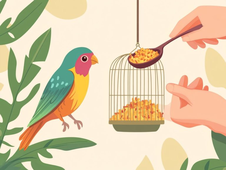 How to Avoid Overfeeding Your Bird