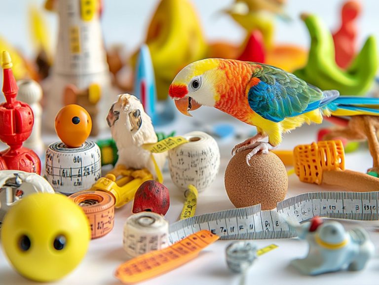 How to Choose the Right Size of Bird Toys