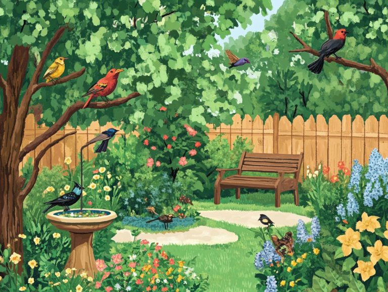 How to Create a Bird-Friendly Backyard?