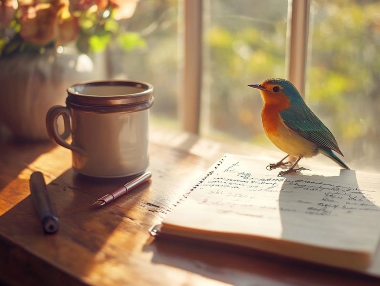 How to Create a Training Journal for Your Bird