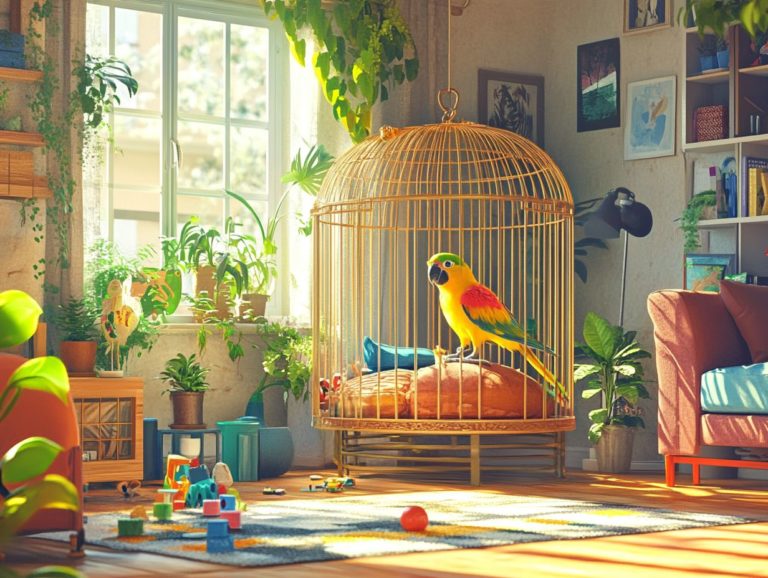 How to Give Your Adopted Bird a Happy Home