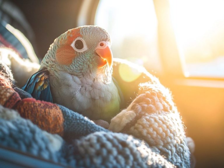 How to Keep Birds Calm During Travel?