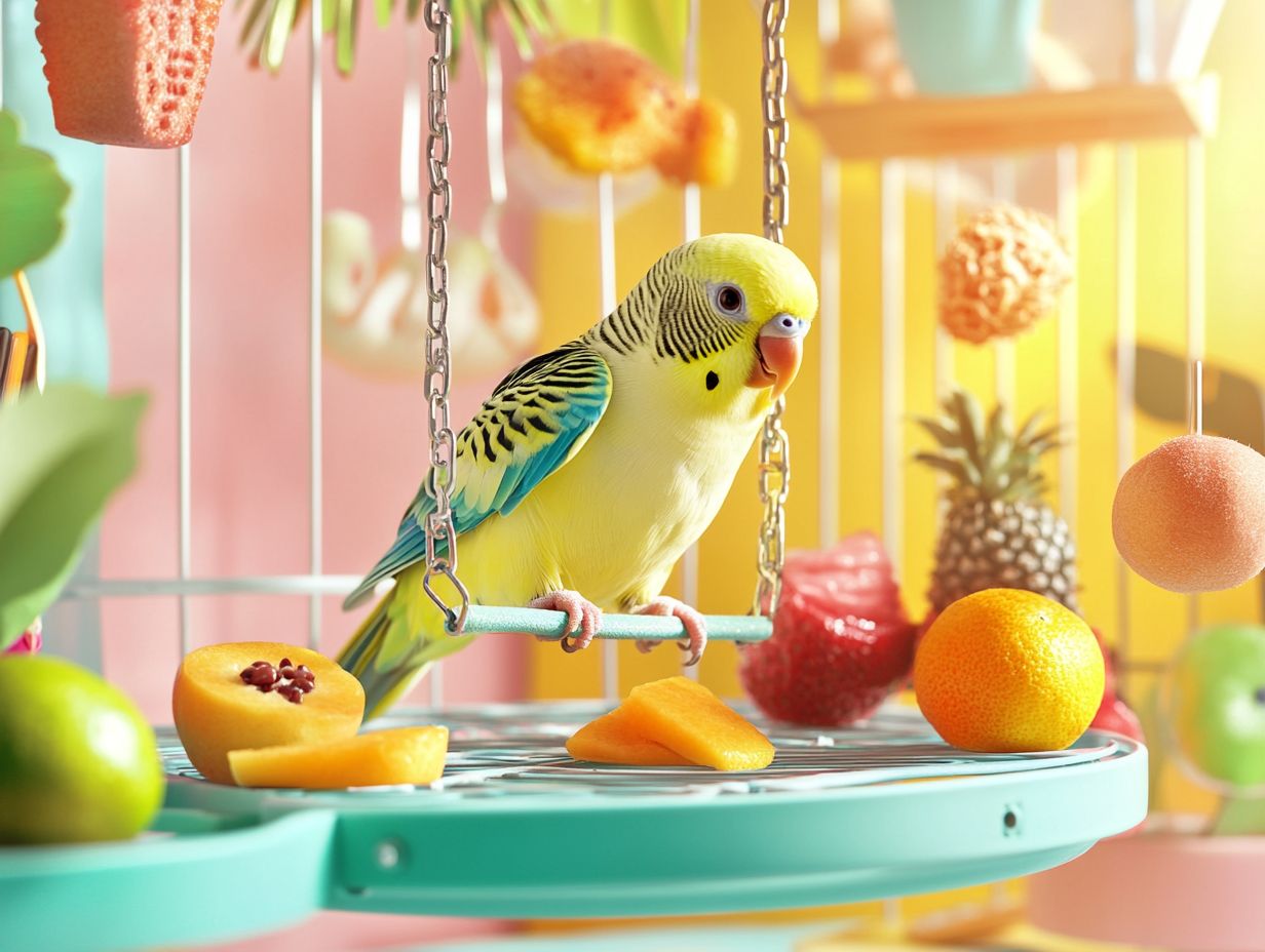 A collection of frequently asked questions about pet bird care