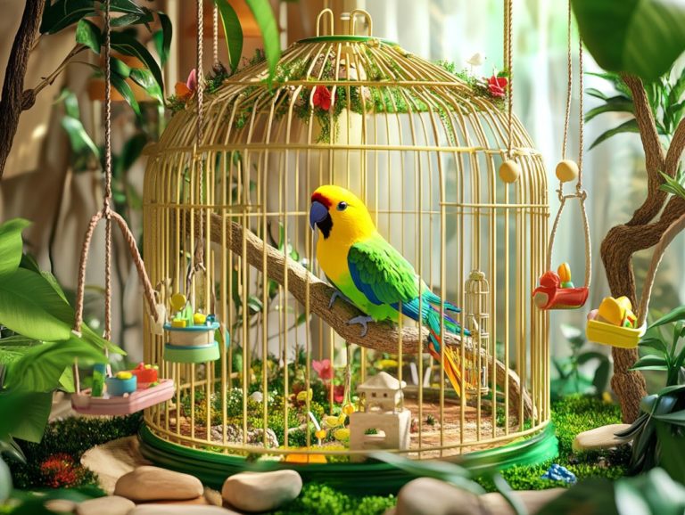 How to Make Your Bird’s Cage More Interesting