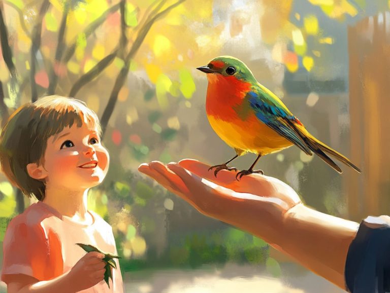 How to Safely Introduce Birds to Children?