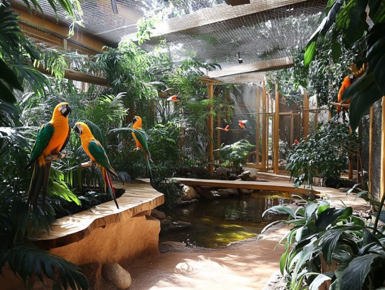 How to Set Up the Perfect Bird Aviary