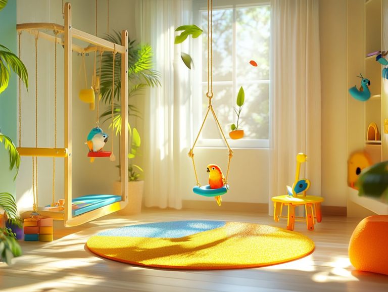 How to Set Up Your Bird’s Play Gym