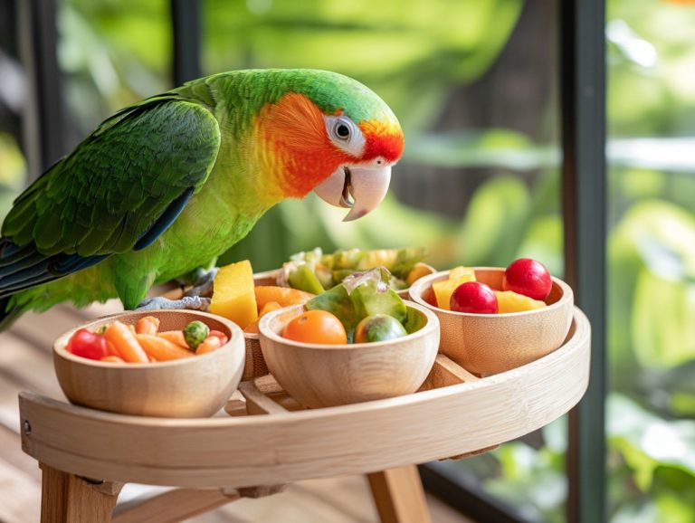 How to Transition Pet Birds to New Foods