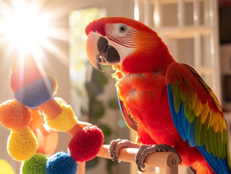 How to Use Toys in Bird Training