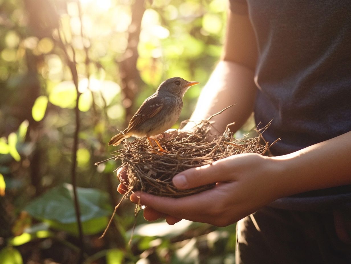 Image illustrating key takeaways about local bird foster programs.