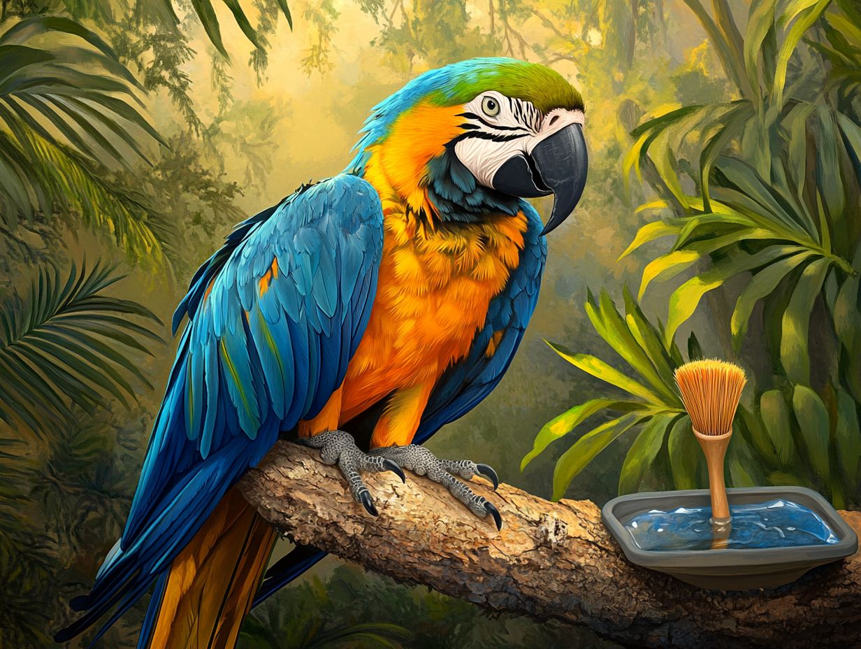 What are the essential care guidelines for maintaining a healthy Macaw?