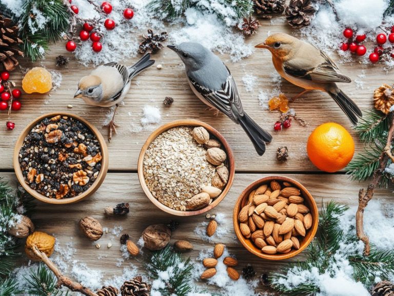 The Best Bird Food Options for Winter