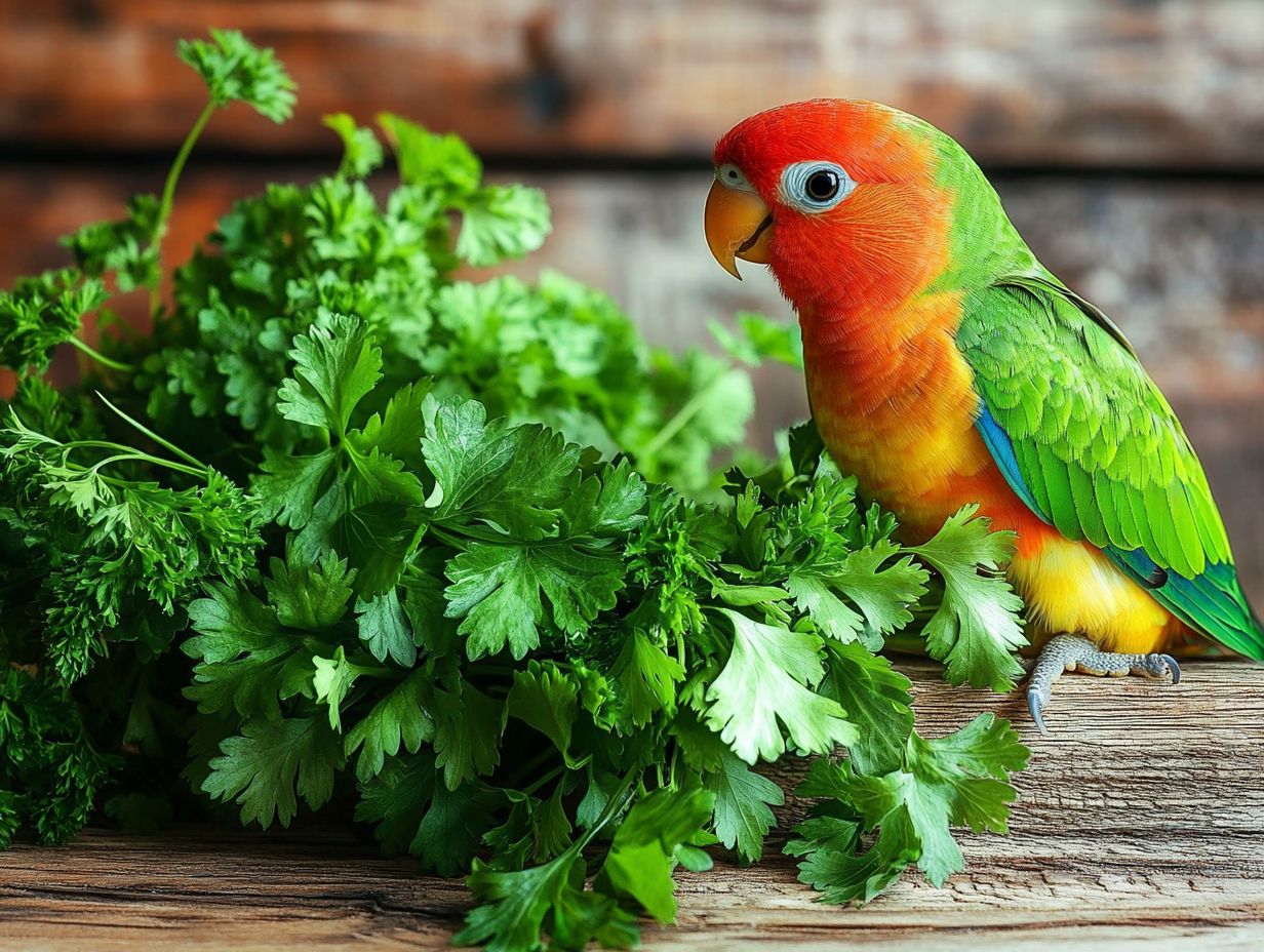 Image of turmeric, a beneficial herb for birds.