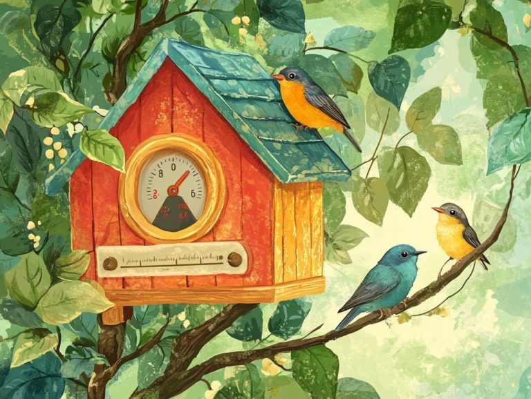 The Ideal Temperature for Bird Housing