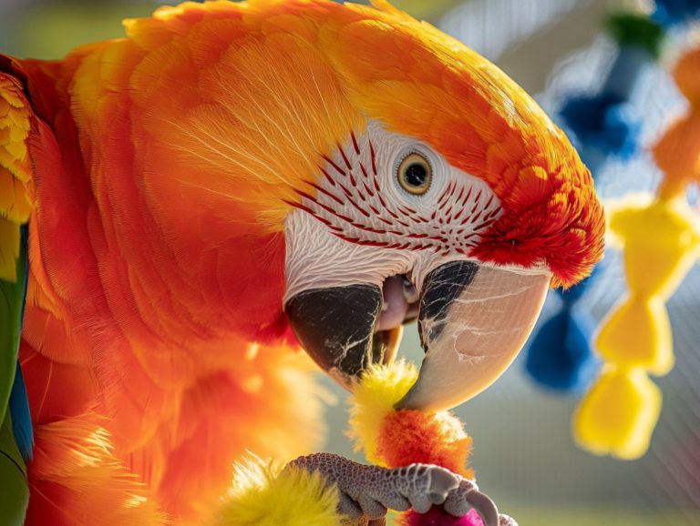 The Importance of Enrichment Toys for Parrots