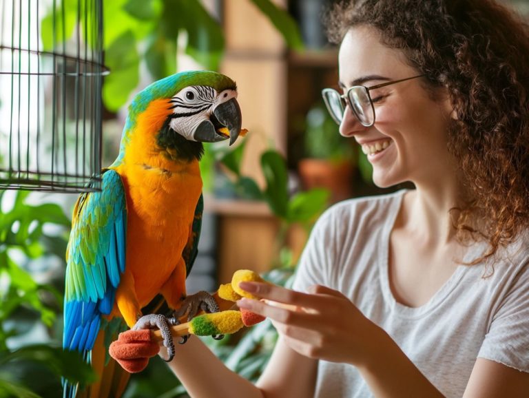 The Role of Play in Bird Training