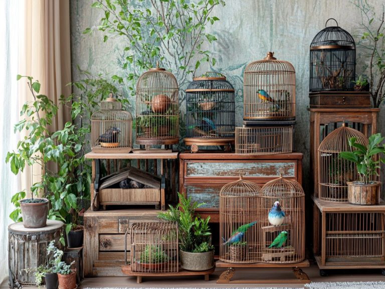 Top 10 Bird Cage Designs for Small Spaces