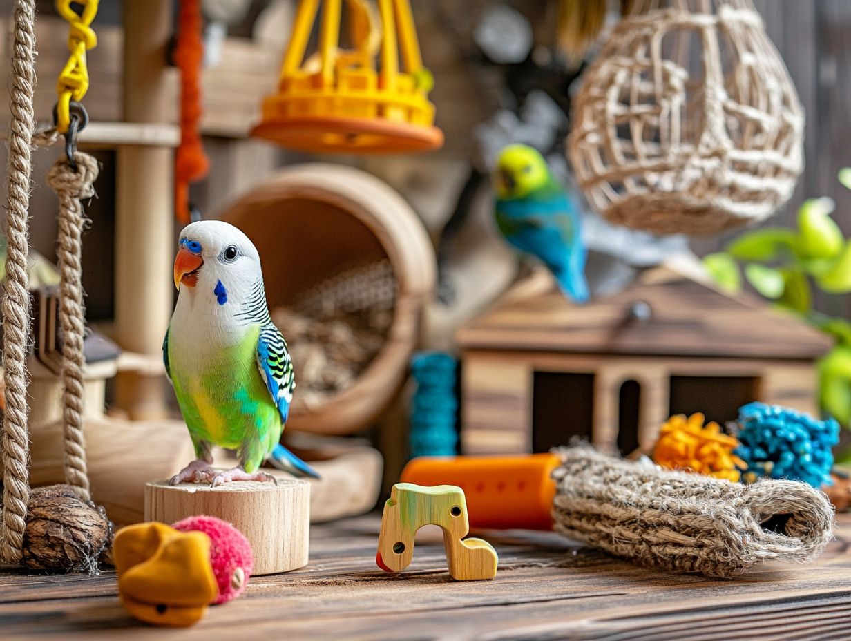 What Are Some Common Behavioral Problems in Birds Without Enrichment?