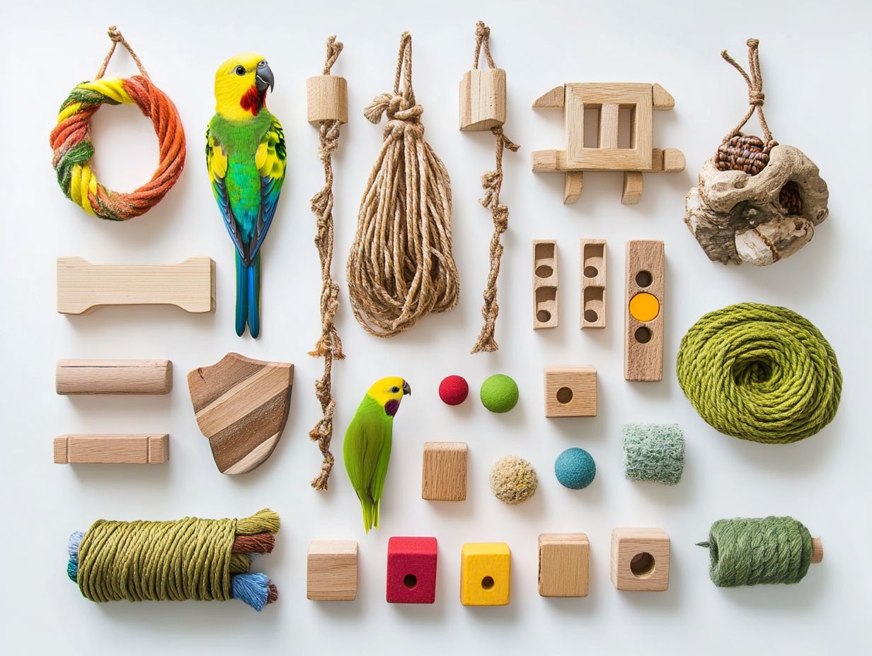 What Are the Different Types of Bird Toys?