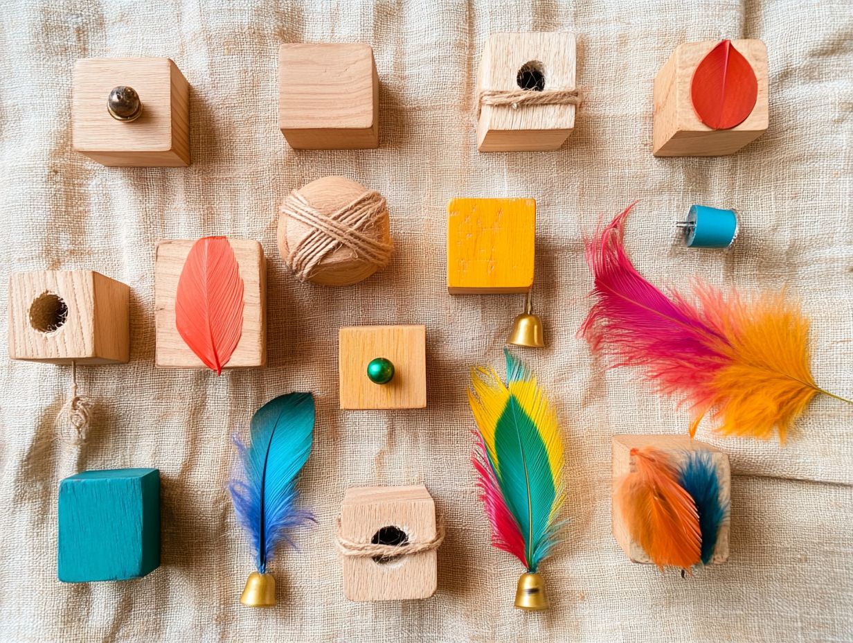 Colorful Edible Bird Toys Made from Fresh Ingredients