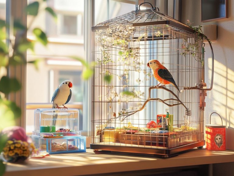 Top 10 Tips for Bird Cage Setup