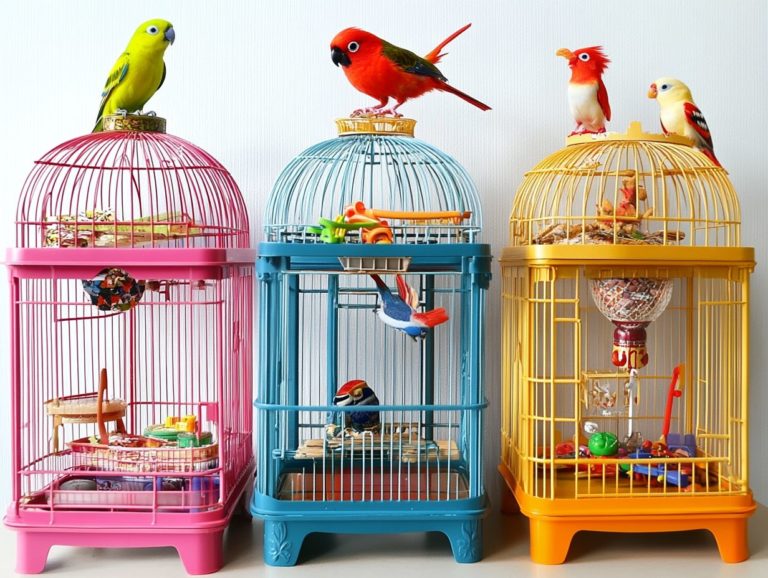 Top 5 Bird Cages with Play Tops