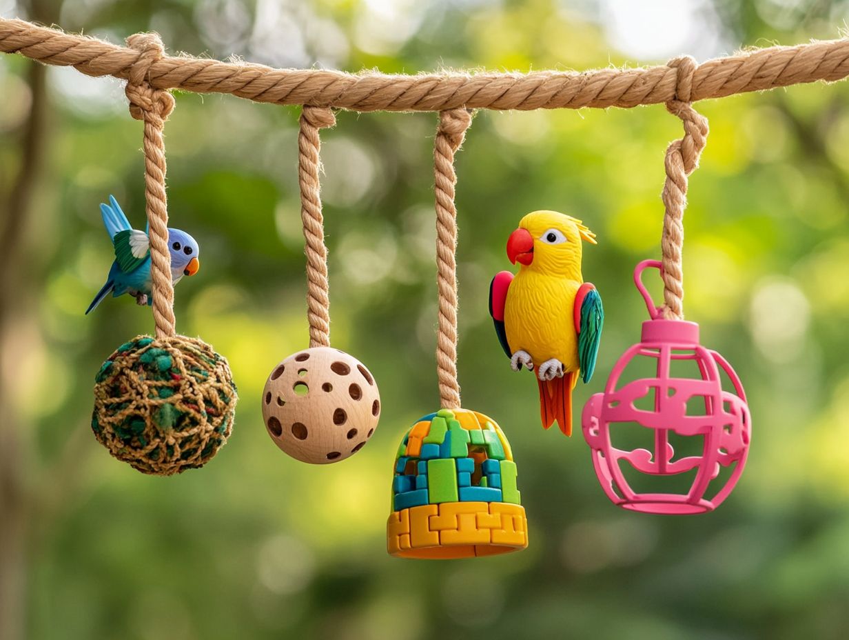 Frequently Asked Questions about Bird Health and Toy Usage