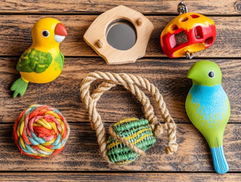 Top 5 Toys for Training Your Bird