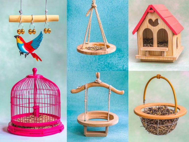 Top 6 Bird Accessories for Indoor Birds