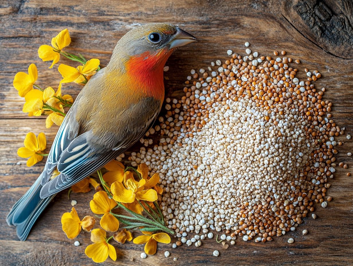 How Can Grains Help with a Bird's Digestive Health?