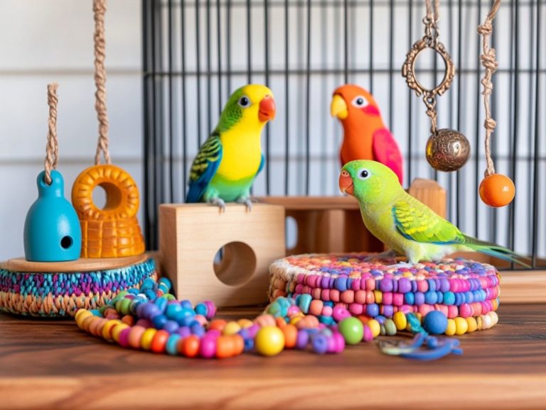 Top 7 Toys for Teaching Birds New Tricks