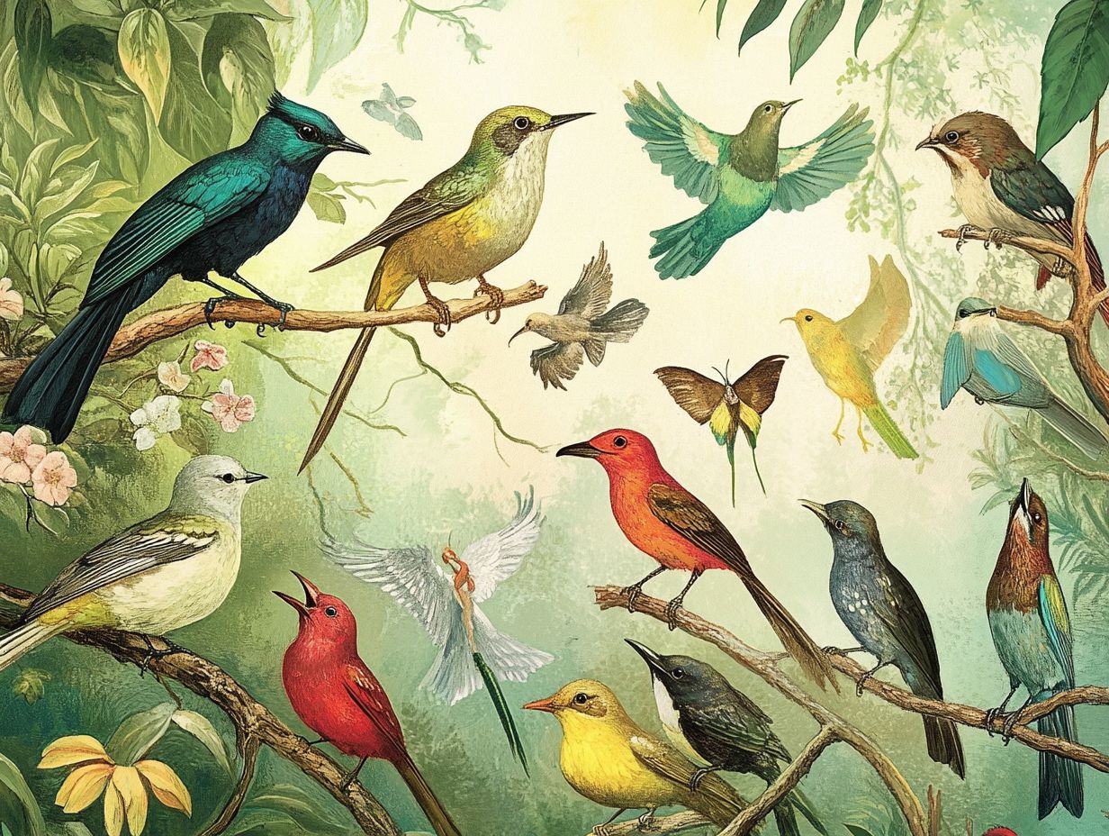 What is the pecking order in birds?