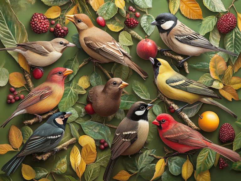 Understanding the Seasonal Diet of Birds