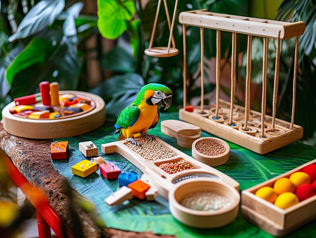 What Are the Best Enrichment Activities for Pet Birds?