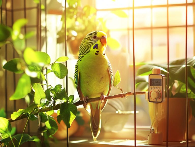 What is the Ideal Temperature for Pet Birds?